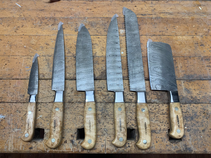 First Retail Knives are Finished